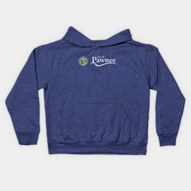 City of Pawnee Tourism Shirt Kids Hoodie by tvshirts